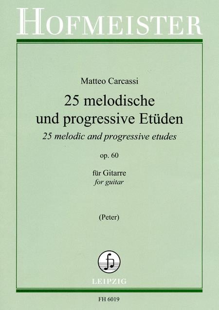 25 melodische und progressive Etüden, op. 60